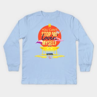 You Cant Stop Me Lovin Myself - BTS Kids Long Sleeve T-Shirt